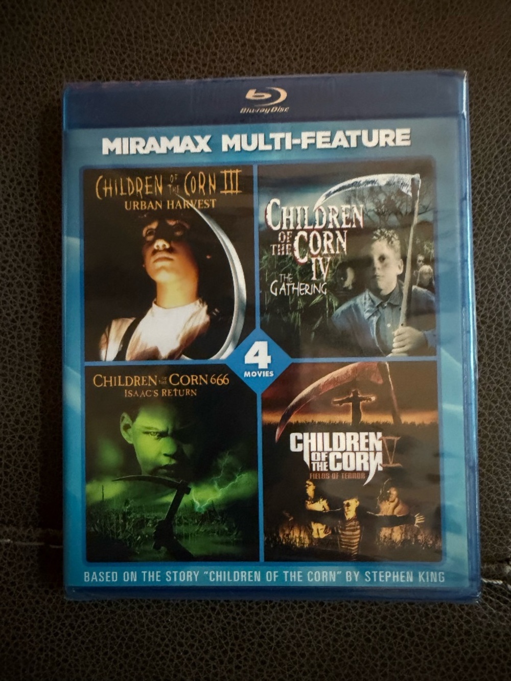 Children of the Corn III, IV, V & 666 – 4-Movie Blu-ray Collection – New Sealed